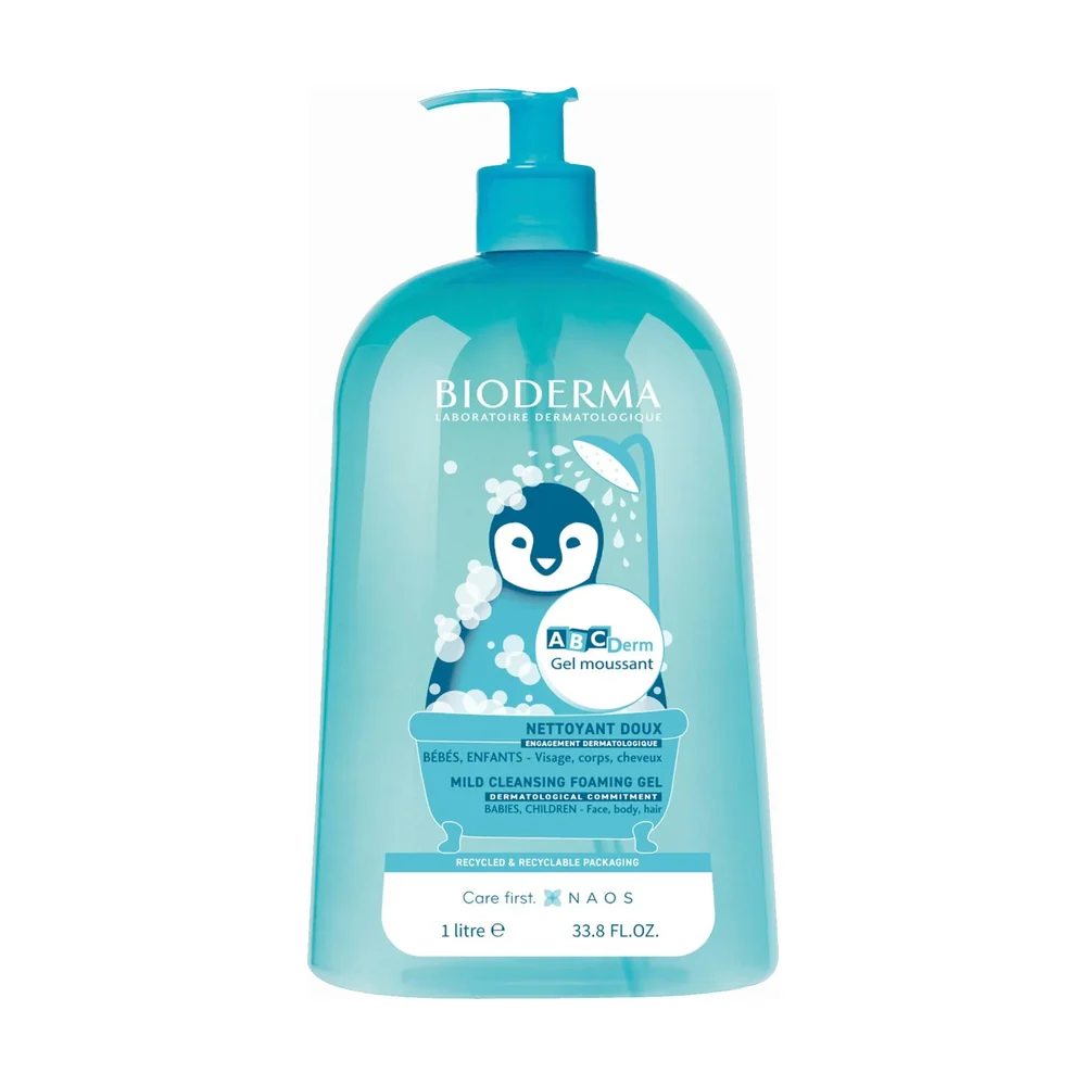 Bioderma ABCDerm Gel Moussant 1L