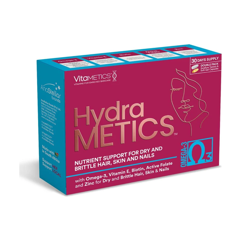 VitaMETICS HydraMETICS Hair, Skin and Nails 60 Capsules